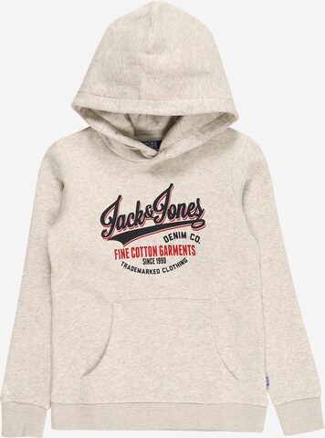 Jack & Jones Junior Sweatshirt in Beige: voorkant