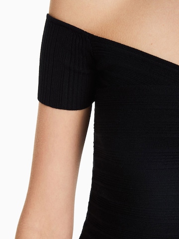 Pull-over Bershka en noir