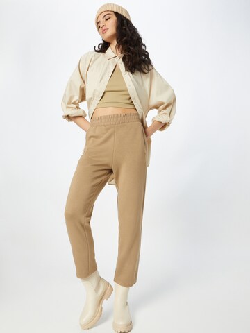 TOM TAILOR Loosefit Broek in Beige