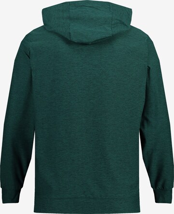 JAY-PI Athletic Zip-Up Hoodie in Green