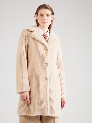 PRINCESS GOES HOLLYWOOD Between-seasons coat in Beige: front
