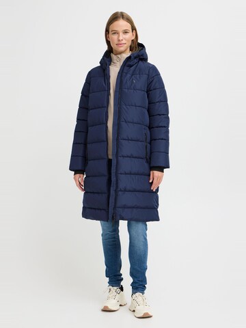 North Bend Raincoat 'Amalie' in Blue: front