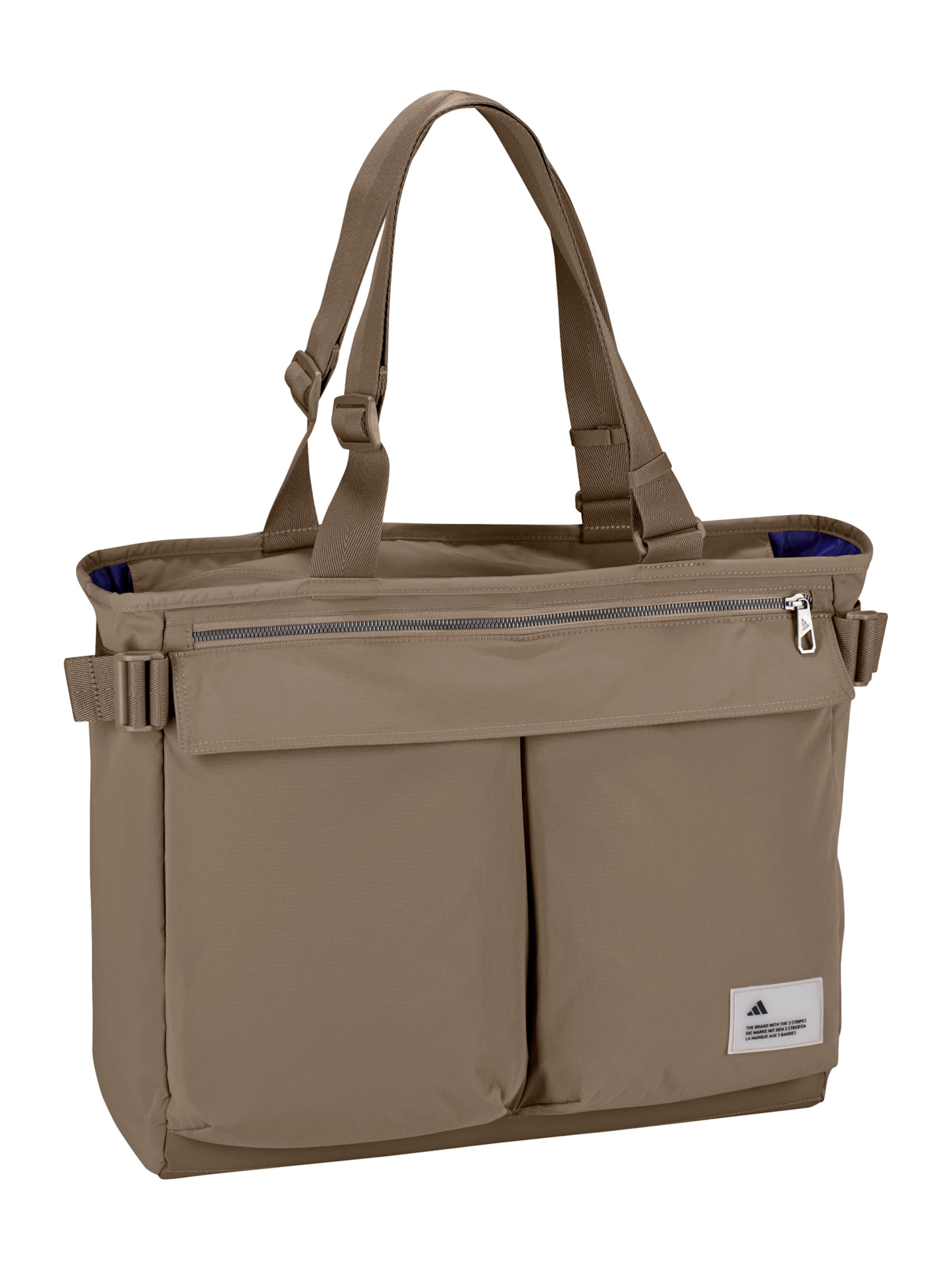 ADIDAS PERFORMANCE - Bolsa de deporte 'City Tech' en verde: frente