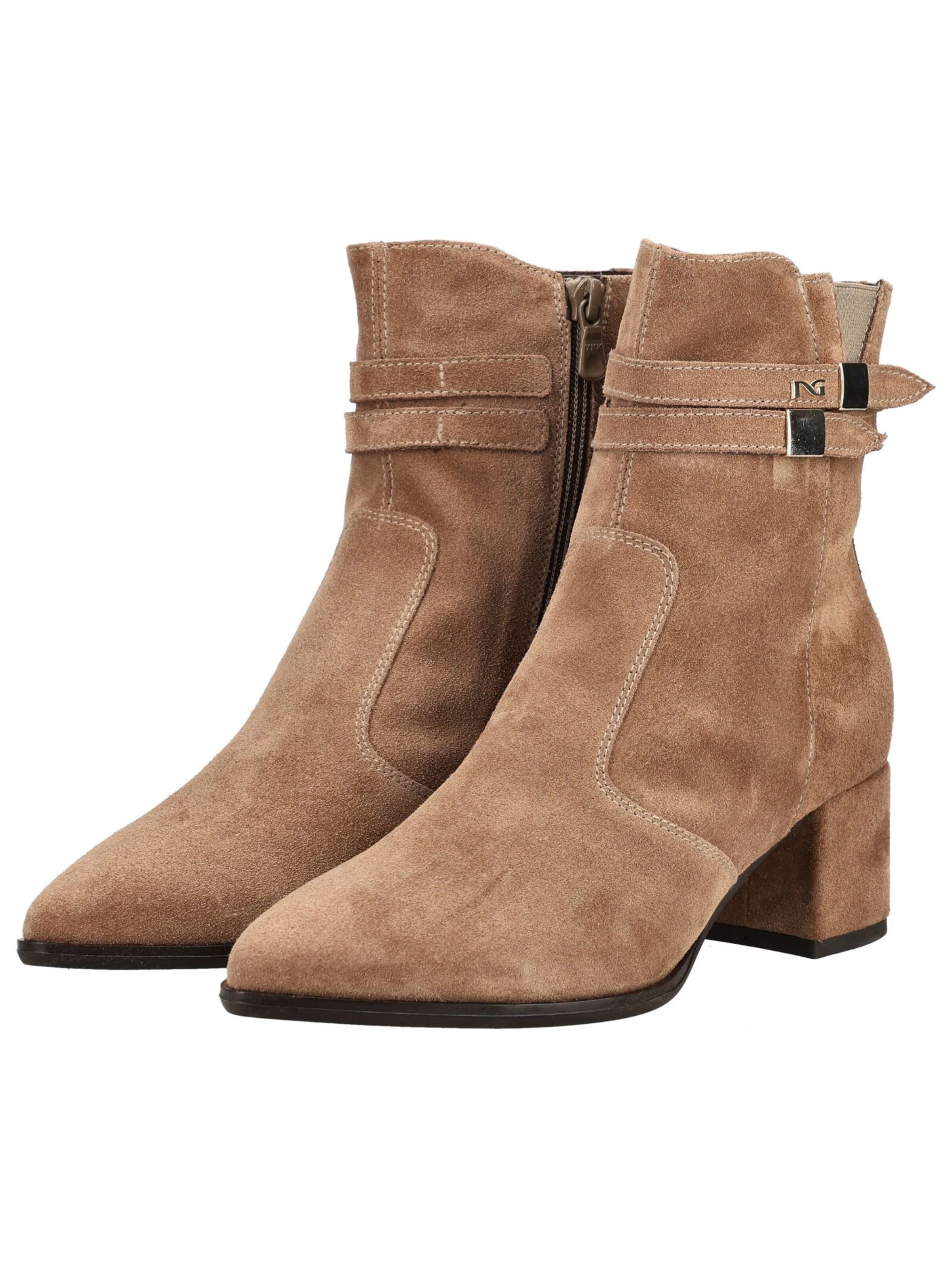 Nero Giardini Ankle Boots in Brown