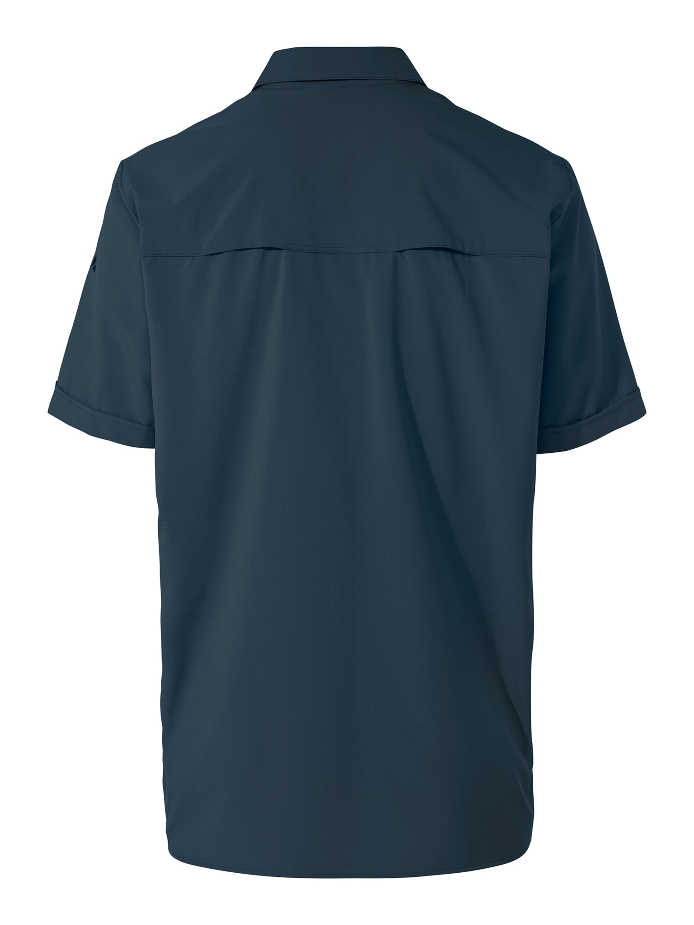 VAUDE Regular fit Athletic button up shirt ' Rosemoor ' in Blue