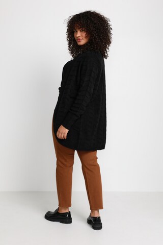 Cardigan 'Emana' KAFFE CURVE en noir