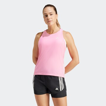 ADIDAS PERFORMANCE Sporttop 'Own The Run' in Roze: voorkant