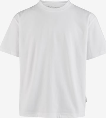 Cleptomanicx T-Shirt 'Boxy Tee Ligull Boxy Crop' in Weiß: Vorderseite