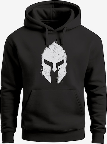 Neverless Sweatshirt 'Sparta' in Schwarz: Vorderseite