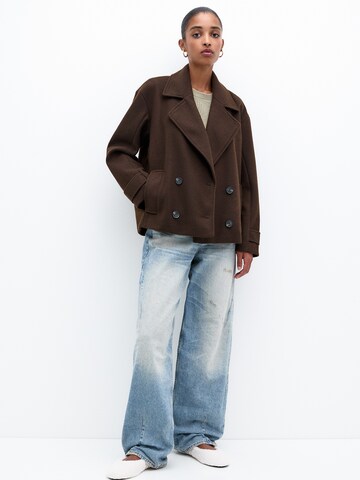 Pull&Bear Mantel in Braun