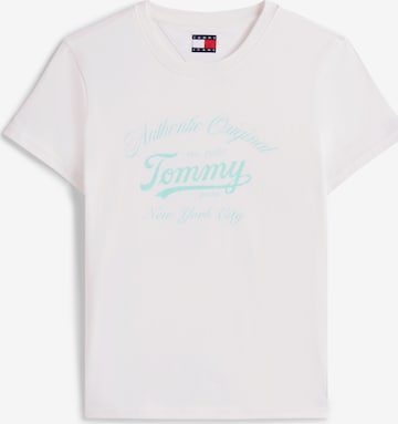 Tommy Jeans Shirts 'ESSENTIAL' i hvid: forside