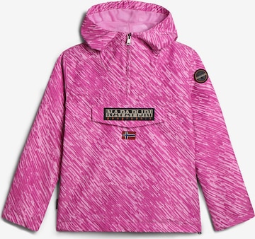 NAPAPIJRI Between-Season Jacket in Pink: front