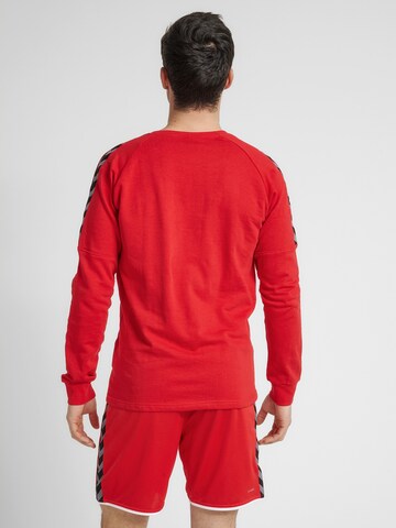 Hummel Sportsweatshirt in Rood