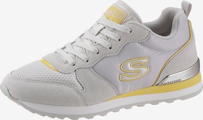 SKECHERS Zemie brīvā laika apavi, krāsa - dzeltens / gaiši pelēks / Sudrabs, Preces skats