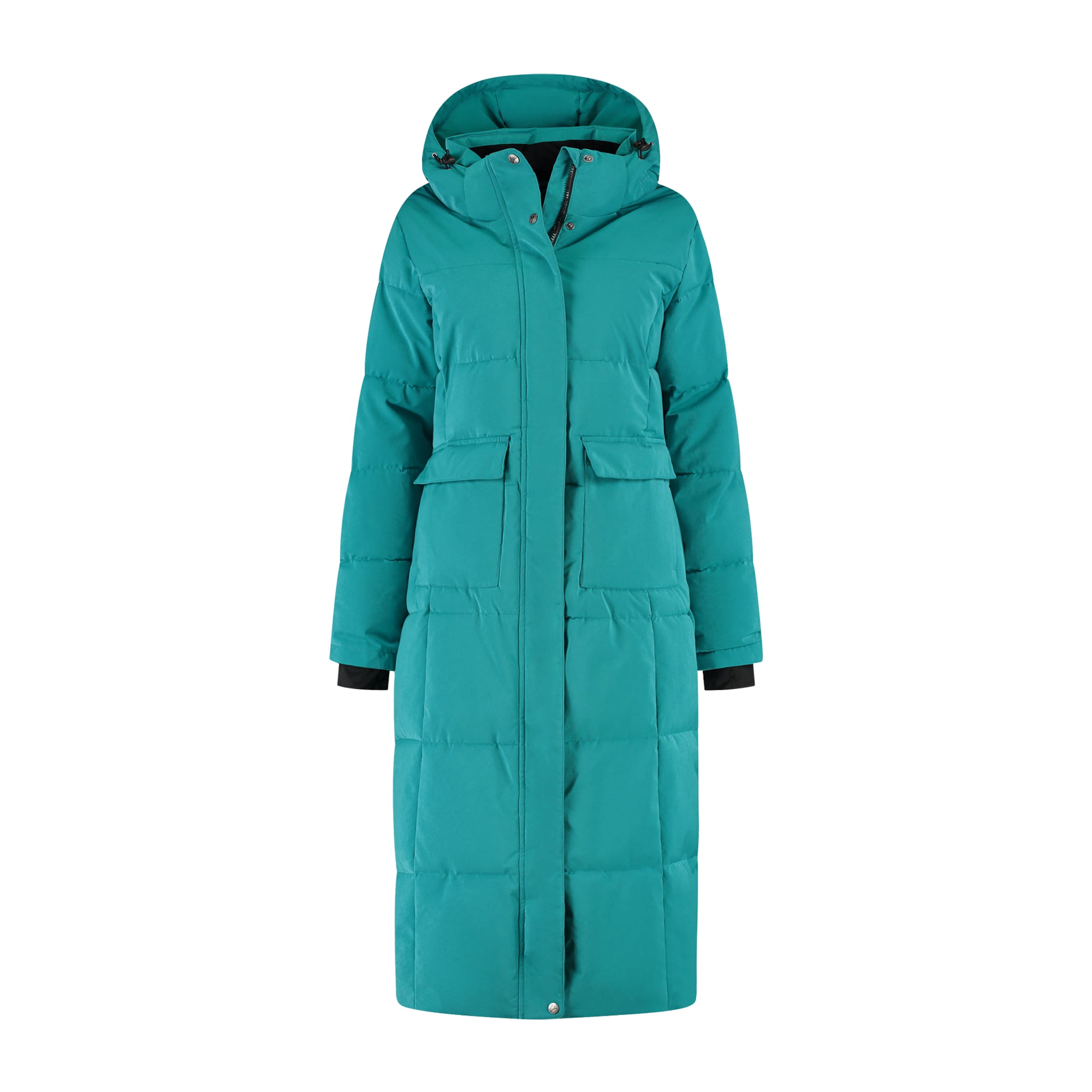 Travelin Winterjas 'Franska' in Blauw: voorkant