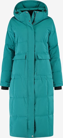 Veste d’hiver 'Franska' Travelin en bleu : devant