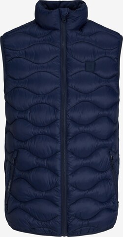 JACK & JONES Vest 'ICEBREAKER' in Blue: front