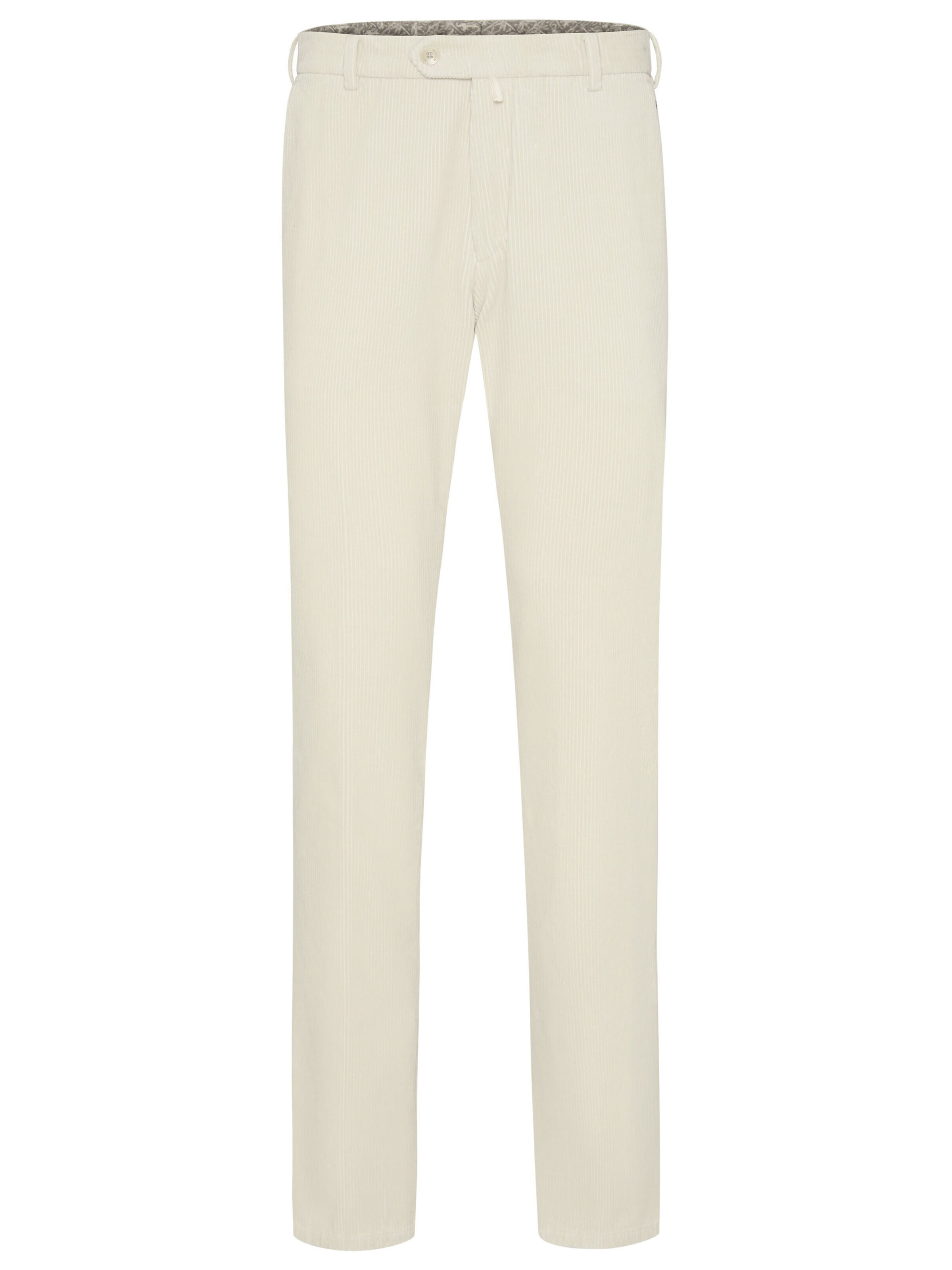 Regular Pantalon chino Meyer Hosen en jaune : devant