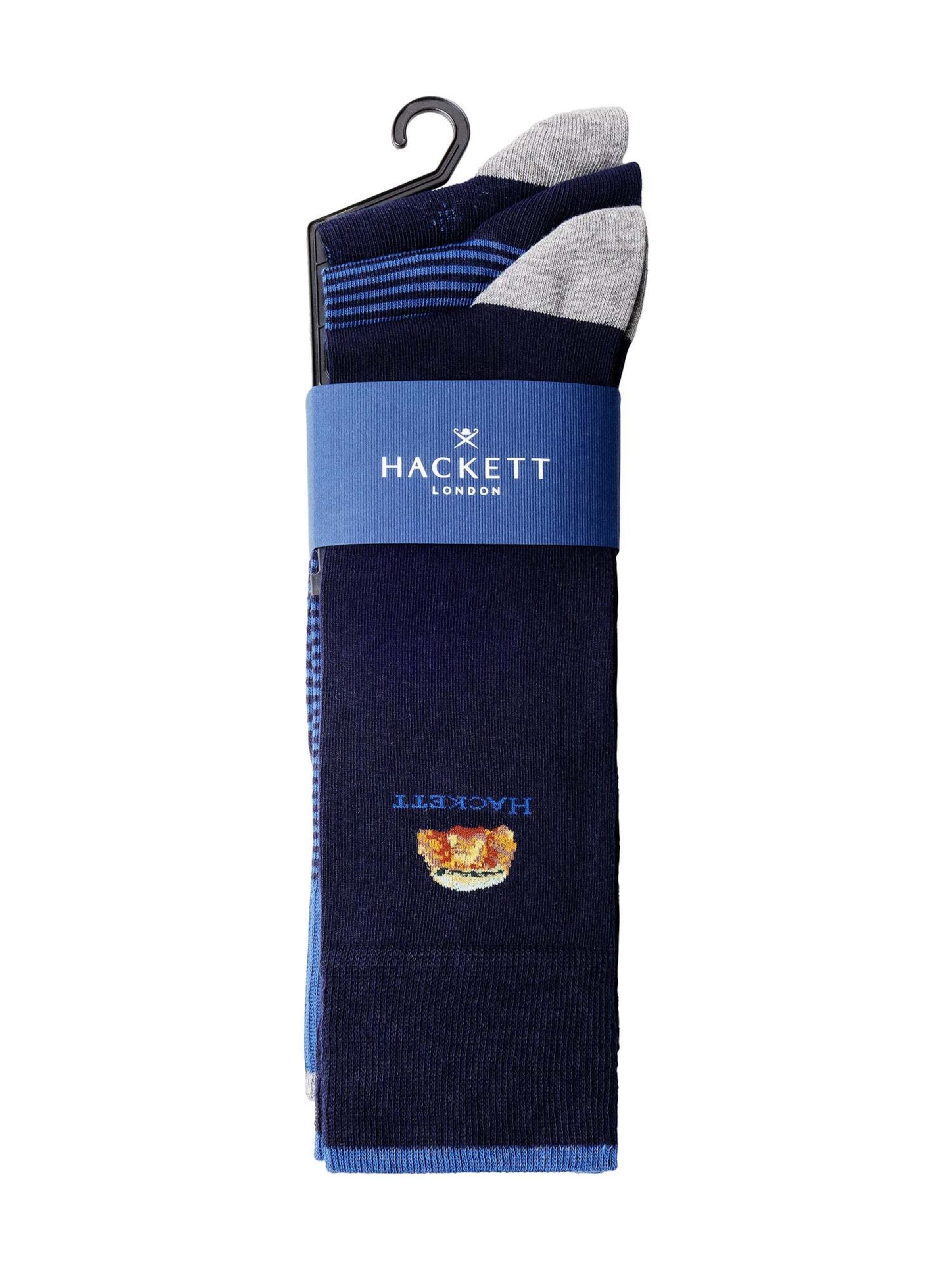 Chaussettes ' HARRY STRIPES ' Hackett London en bleu