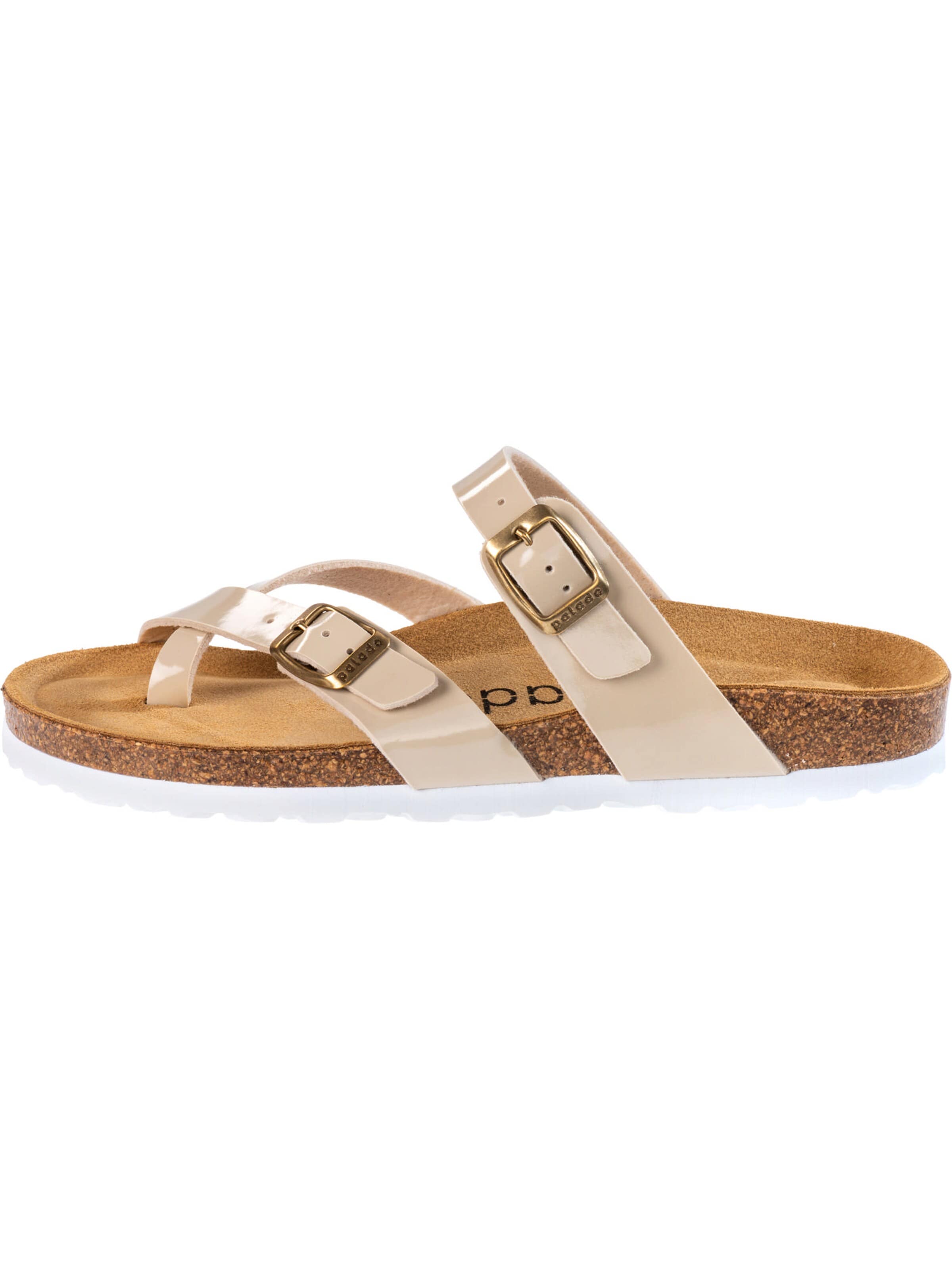 Palado Teenslipper 'Palado Cres Lack' in Beige