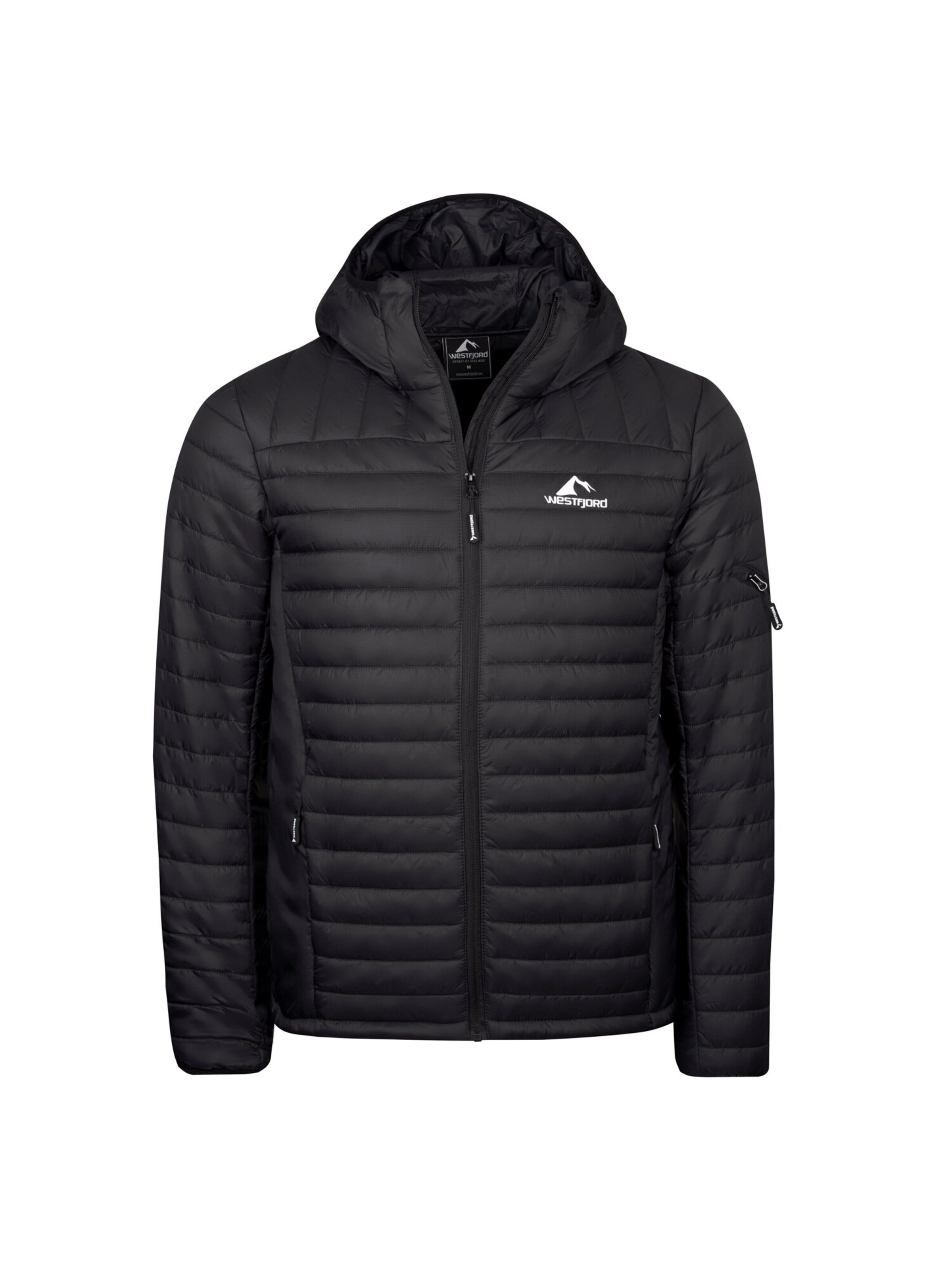 WESTFJORD Winter Jacket in Grey: front