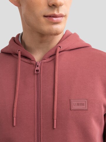 BIG STAR Sweatshirt 'Artish' in Roze