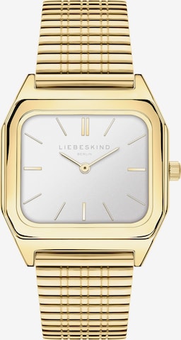 Liebeskind Berlin - Reloj analógico en oro: frente