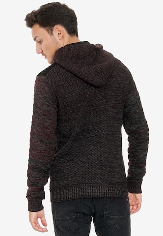 Rusty Neal Knit Cardigan in Grey