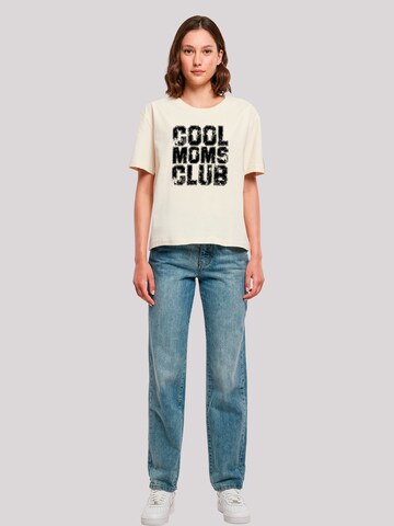 F4NT4STIC Shirt 'Mothers Day Modern Love Statement Trendy Slogan' in Beige