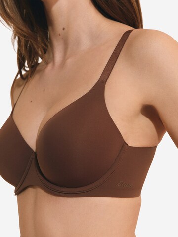 ETAM Classic Bra 'Pure Invisible' in Brown