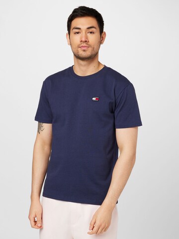 Tommy Jeans Shirt 'Classic' in Blue: front