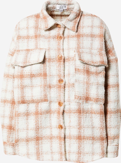 In The Style Prehodna jakna 'PERRIE SIANS' | rjava / bela barva, Prikaz izdelka