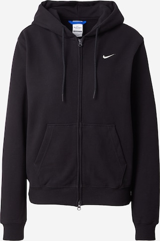 Hanorac 'Studio' de la Nike Sportswear pe negru: față