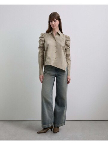 Scalpers Blúz 'Tegre' - zöld: elől