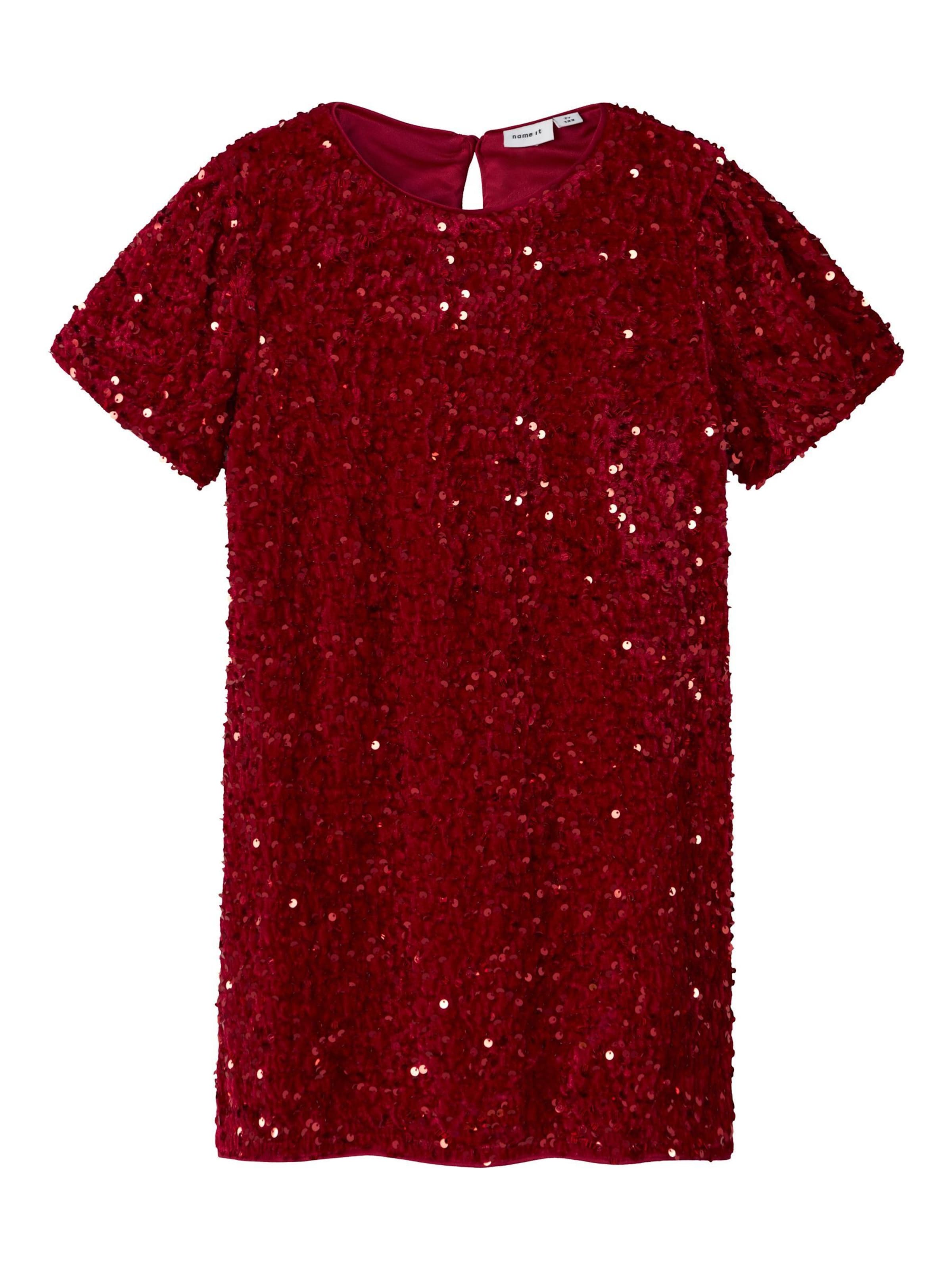 NAME IT - Vestido en rojo: frente