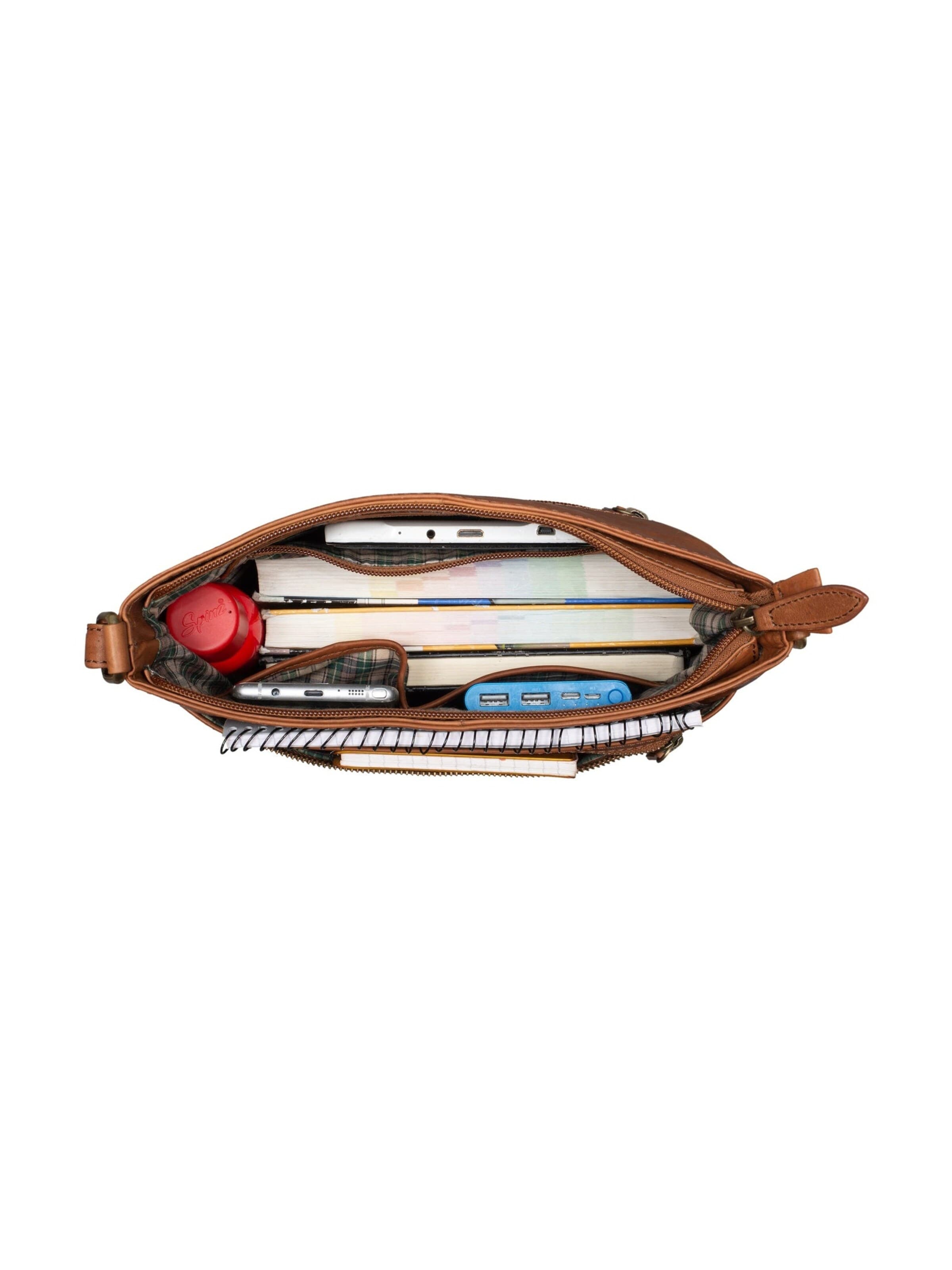 Benthill Crossbody Bag in Brown