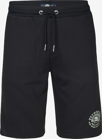 Pantalon 'Porthole' Petrol Industries en noir : devant