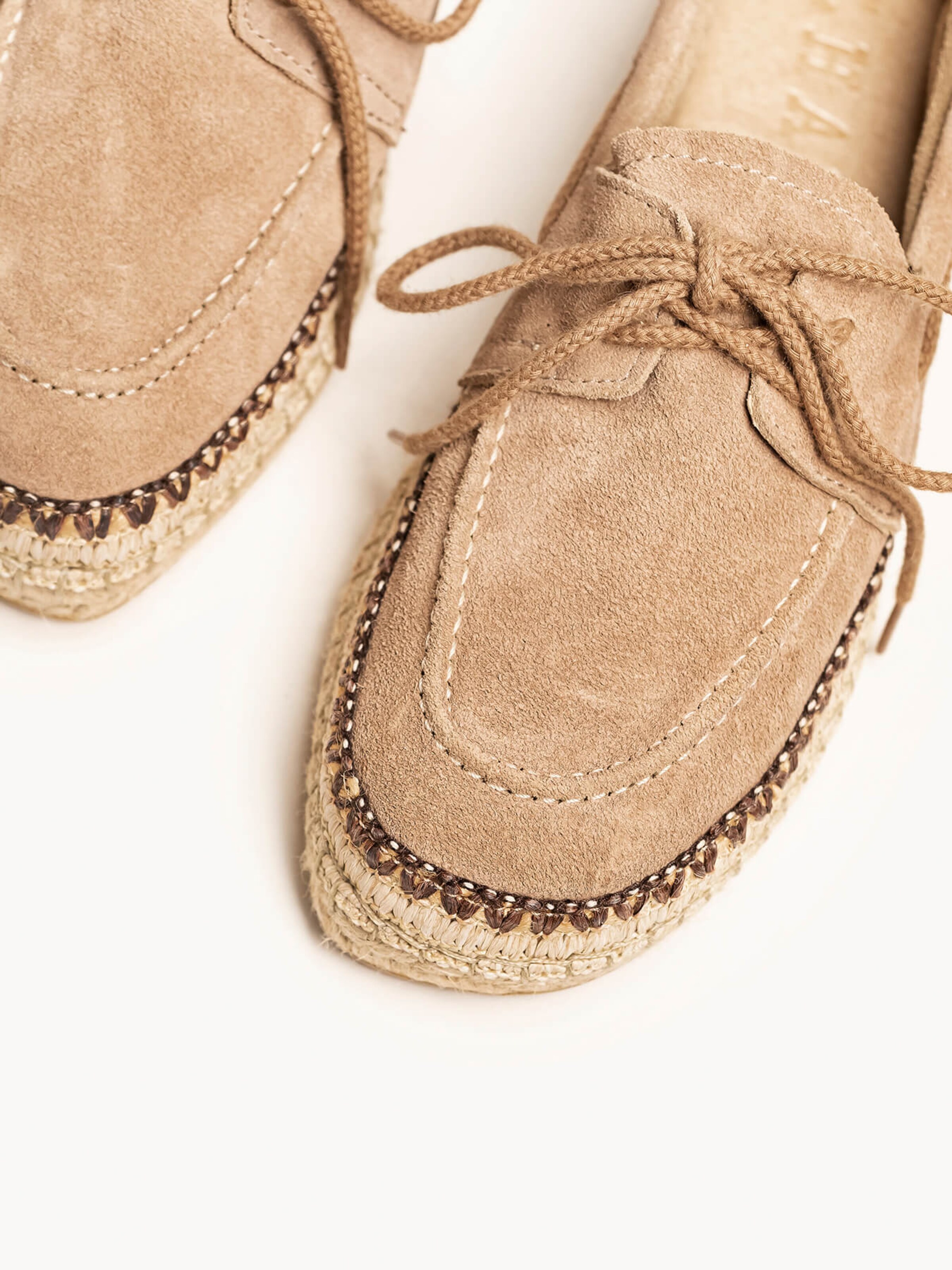 Espadrillas 'Alpargata Plana' di Alhamas in beige