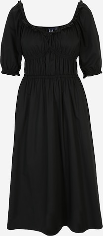 GAP Φόρεμα 'SWEETHEART' σε μαύρο: μπροστά