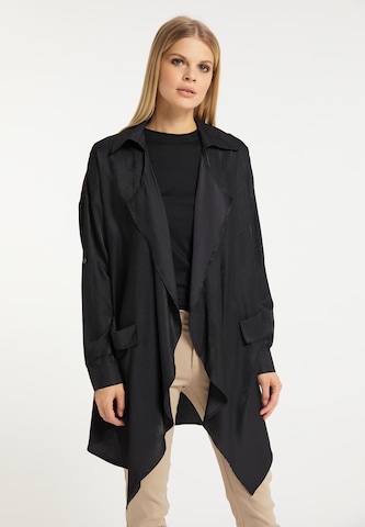 RISA Between-season jacket in Black: front