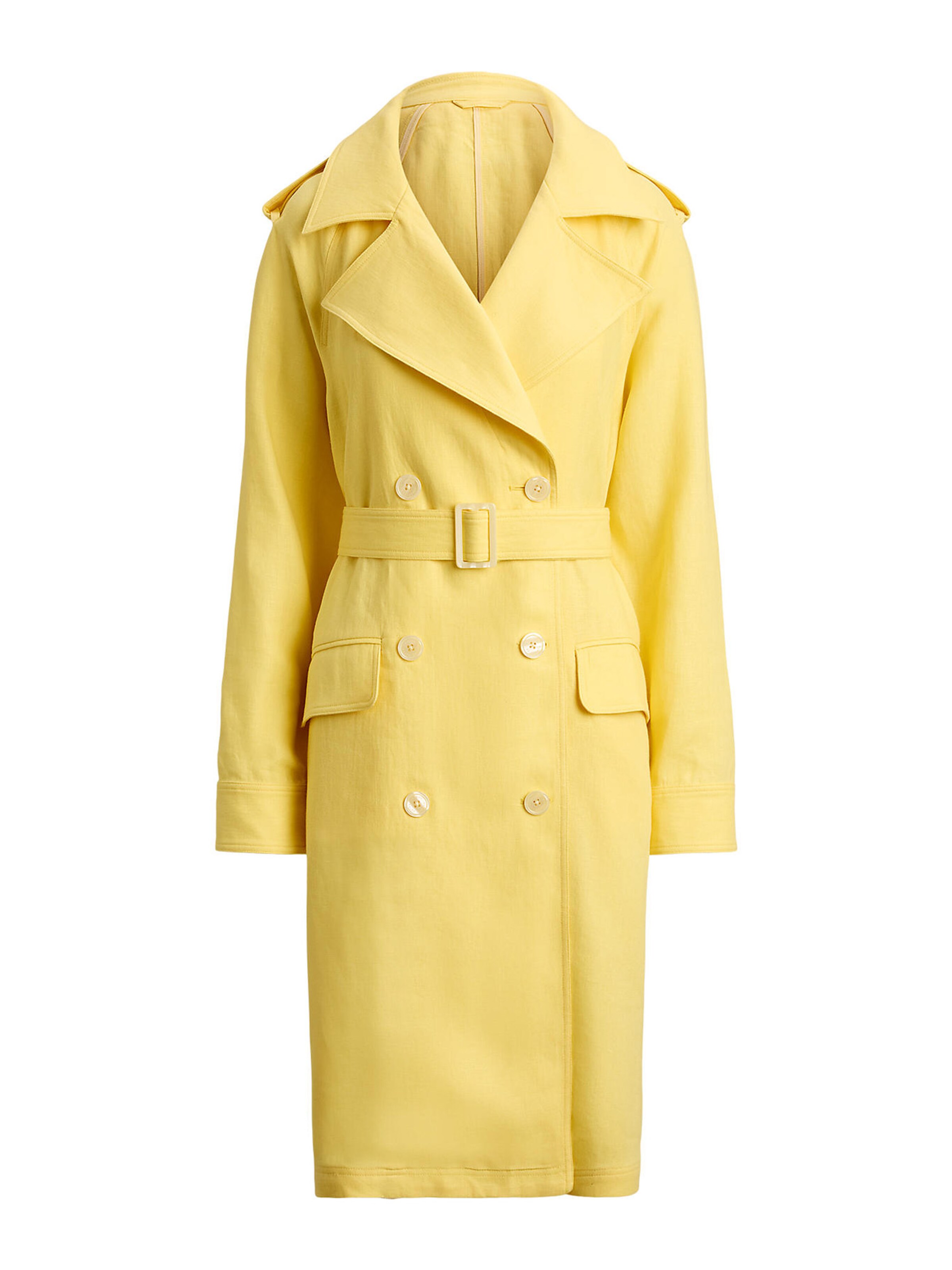 Cappotto estivo 'CLASSIC' di Lauren Ralph Lauren in giallo: frontale