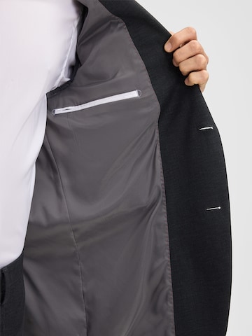 STRELLSON Slim fit Blazer 'Arndt' in Grey