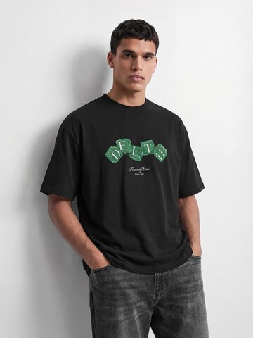 Burocs Shirt 'Oversized Dice' in Black