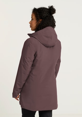 JACK WOLFSKIN Зимно палто в лилав