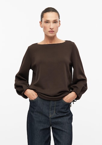 s.Oliver BLACK LABEL - Sudadera en marrón: frente