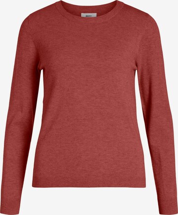 Pull-over 'Thess' OBJECT en rouge : devant