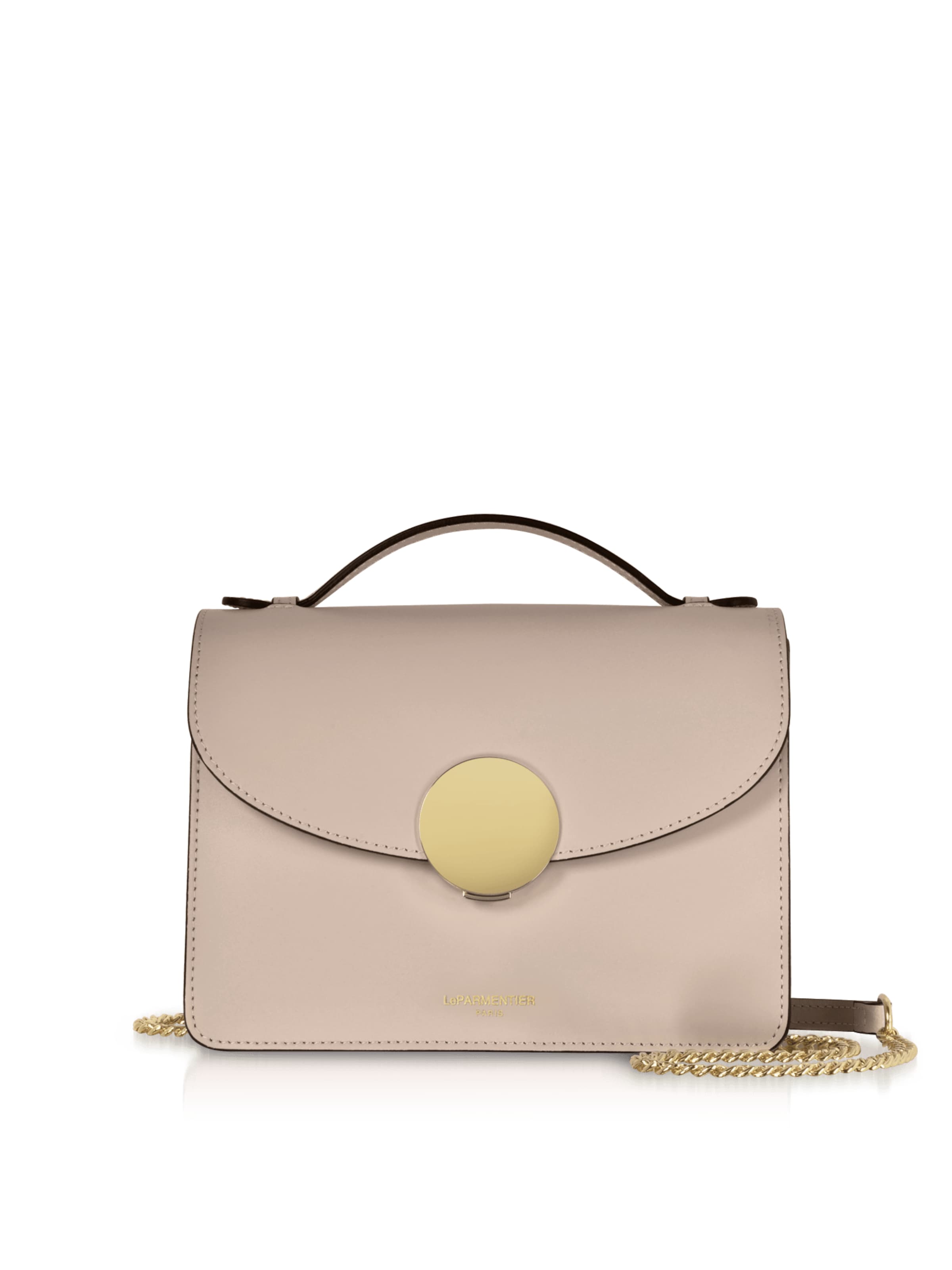 Sacs à main 'New Ondina' LeParmentier en beige : devant