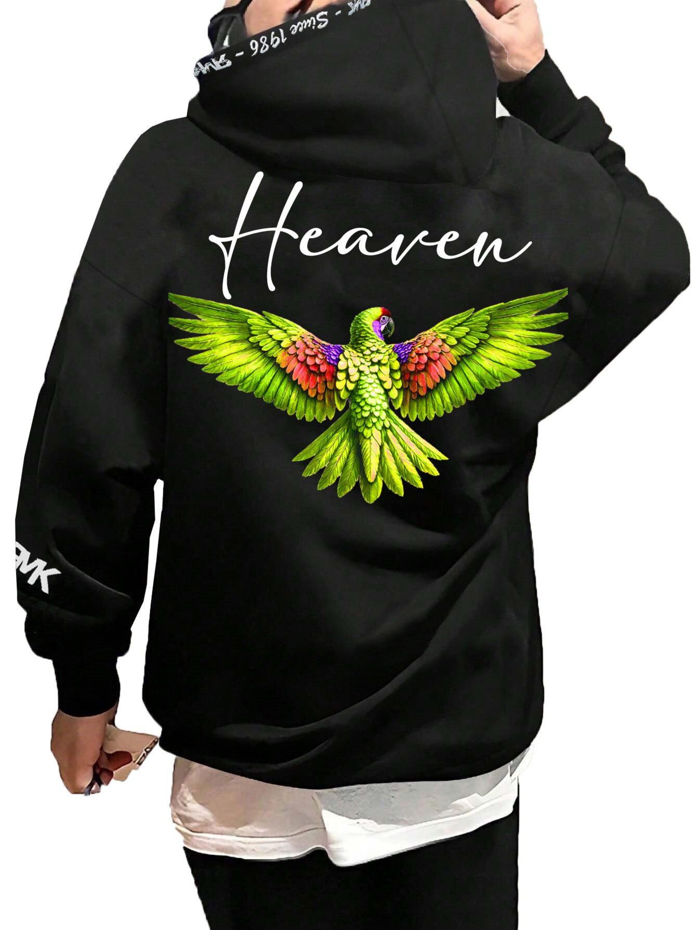 RMK Sweatshirt 'Heaven'‌‌‌‌ in Schwarz