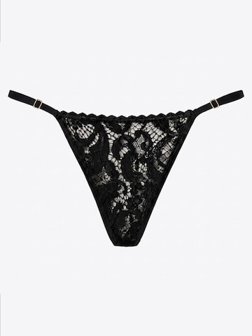 Muse Allure Stringit 'Sirène' värissä musta: etupuoli