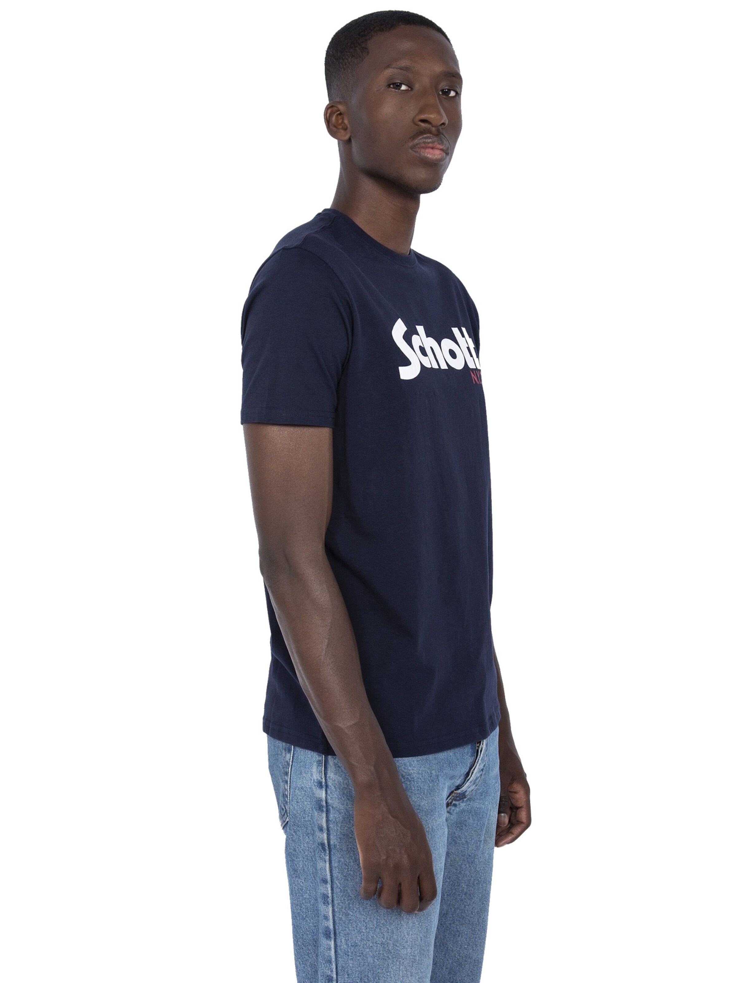 Schott NYC Bluser & t-shirts i blå